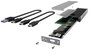 ICY BOX 60913 M.2 merevlemez ház M.2 2230, M.2 2242, M.2 2260, M.2 2280, SATA SSD USB-C® 6. bélyegkép