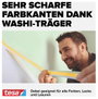 tesa Perfect+ 56539-00000-00 Festő védőszalag Sárga (H x Sz) 100 m x 30 mm 2 db 5. bélyegkép