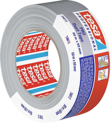 tesa Duct Tape PRO 74613 74613-00003-00 Repair tape Szürke (H x Sz) 50 m x 50 mm 1.00 db 2. kép
