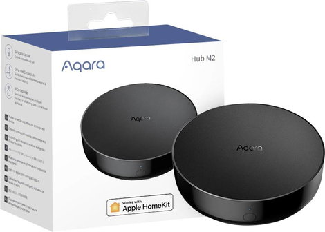 Aqara Vezeték nélküli központ HM2-G01 Fekete Apple HomeKit 4. kép