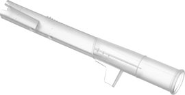 Fúvóka alkoholteszterhez, átlátszó, Dräger slidenclick 6810690