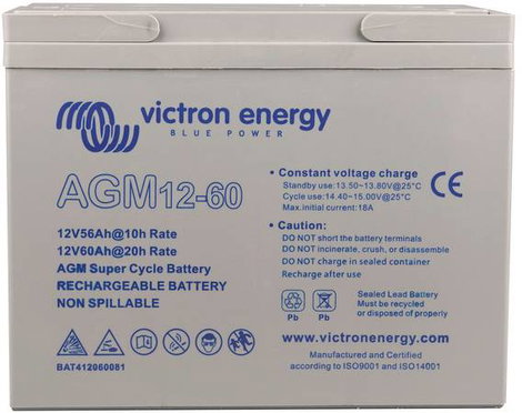 Victron Energy Deep Cycle Ólomakku 12 V 22 Ah Ólom-vlies (AGM) (Sz x Ma x Mé) 181 x 167 x 77 mm Cikl 2. kép