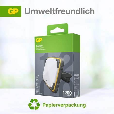 GP Batteries GPDISPLCWP15064 Munkalámpa Akkuról üzemeltetett LED 17.5 óra 5. kép