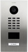 DoorBird D2101V IP videó kaputelefon LAN Külső egység nemesacél V2A (kefélt) bélyegkép