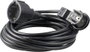 AS Schwabe 50522 Áram Hosszabbítókábel Fekete 5 m H05VV-F 3G 1,5 mm² bélyegkép