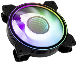 Kolink UMBRA VOID 120mm Számítógépház ventilátor Fekete (Sz x Ma x Mé) 12.5 x 3 x 17 mm