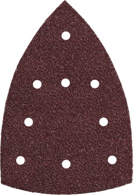 Horog-hurkos csiszolólapok 100 x 150 mm, P 40, 9 lyuk, tépőzárral (SMA) Metabo 635205000