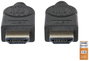 Manhattan HDMI Csatlakozókábel HDMI-A dugó, HDMI-A dugó 1.00 m Fekete 354837 Audio Return Channel, a bélyegkép