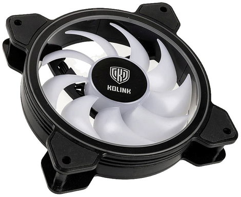 Kolink UMBRA 120mm Számítógépház ventilátor RGB (Sz x Ma x Mé) 120 x 25 x 120 mm 2. kép