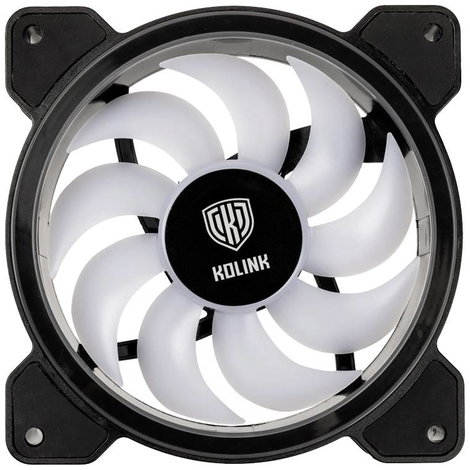 Kolink UMBRA 120mm Számítógépház ventilátor RGB (Sz x Ma x Mé) 120 x 25 x 120 mm 3. kép