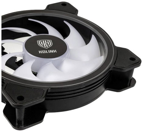 Kolink UMBRA 120mm Számítógépház ventilátor RGB (Sz x Ma x Mé) 120 x 25 x 120 mm 4. kép