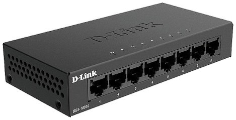 D-Link DGS-108GL/E Hálózati switch 8 port 1 GBit/s 3. kép