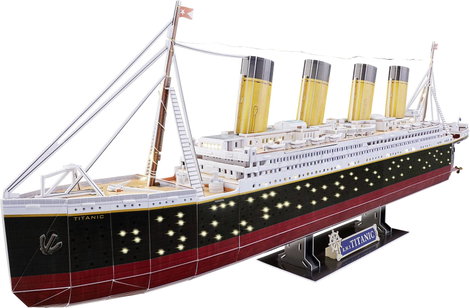 Revell 00154 RV 3D-Puzzle RMS Titanic - LED Edition 3D puzzle 2. kép