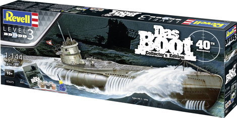 Revell 05675 RV 1:144 Das Boot Collectors Edition - 40th Anniversary Hajómodell építőkészlet 1:144 10. kép