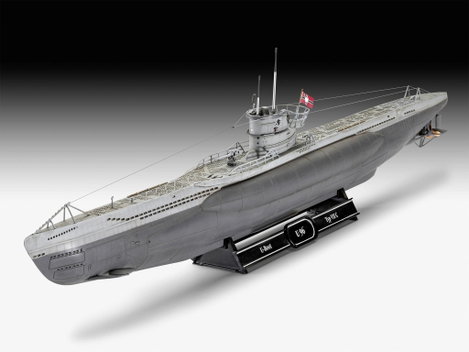 Revell 05675 RV 1:144 Das Boot Collectors Edition - 40th Anniversary Hajómodell építőkészlet 1:144 5. kép