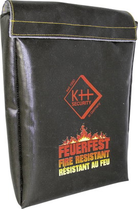Tűzálló dokumentumtáska, kh-security 370190 Deluxe