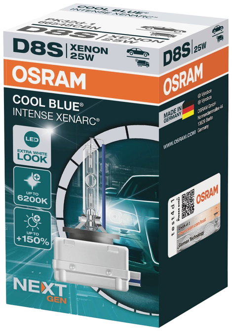 OSRAM 66548CBN Xenon fényforrás Xenarc Cool Blue D8S 35 W 42 V 2. kép