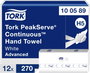 TORK 100589 Papír kéztörlők (H x Sz) 22.5 cm x 20.1 cm N/A 1 készlet bélyegkép