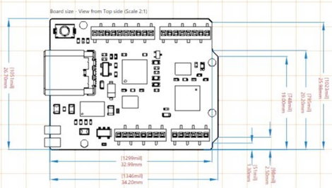 Arduino ABX00062 Panel UNO Mini Limited Edition Core ATMega328 10. kép