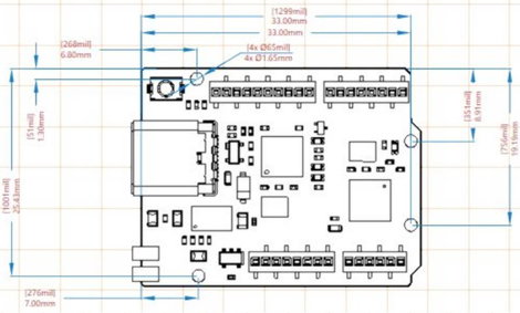 Arduino ABX00062 Panel UNO Mini Limited Edition Core ATMega328 8. kép