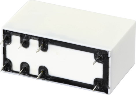 GoodSky EMI-SS-212FI Nyák relé 12 V/DC 8 A 2 váltó 1 db tubus 2. kép