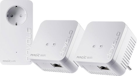 Devolo Magic 1 WiFi mini Multiroom Kit Powerline WLAN hálózati készlet 8570 DE Powerline, WLAN 1200 6. kép