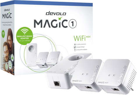 Devolo Magic 1 WiFi mini Multiroom Kit BE Powerline WLAN hálózati készlet 8574 BE Powerline, WLAN 12 2. kép