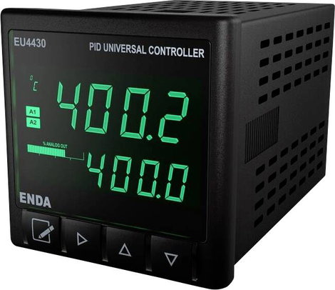 Enda EU4430-230 PID Univerzális szabályozó Pt100, J, K, L, T, S, R SSR, Relé, 10 A (Sz x Ma) 48 mm x