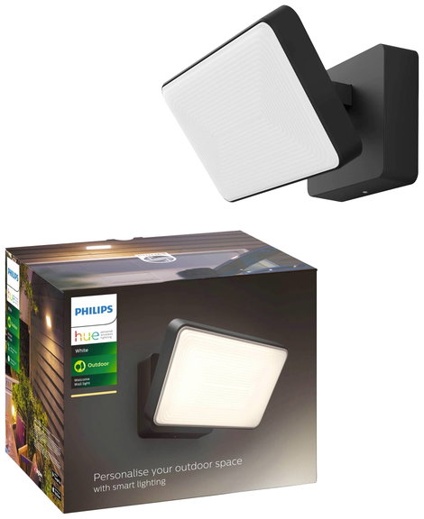 Philips Lighting Hue LED-es kültéri fényszóró 871951438276300 Hue White Welcome Flutlicht schwarz 23 4. kép