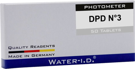 Water ID 50 Tabletten DPD N°3 für PoolLAB Tabletták