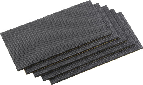 Metafranc WU0645726 Bútorlap Öntapadó, Négyszögletes Fekete (H x Sz) 200 mm x 100 mm 1 készlet