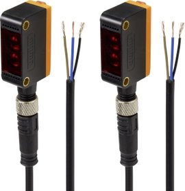 Reflexiós fénysorompó, világosban kapcsol, 12 - 24 V, TRU Components TC-9444612