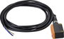Reflexiós fénysorompó, világosban kapcsol, 12 - 24 V, TRU Components TC-9444612 4. bélyegkép