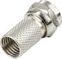 TRU COMPONENTS TC-9556792 F dugó Csatlakozók: F csatlakozódugó Ø (kábel tartóval): 7.3 mm 1 db 2. bélyegkép