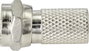TRU COMPONENTS TC-9556792 F dugó Csatlakozók: F csatlakozódugó Ø (kábel tartóval): 7.3 mm 1 db 3. bélyegkép