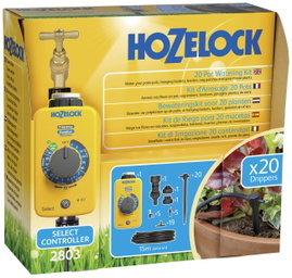Hozelock 2803 1240 Csepegtető öntöző Dugaszolós csatlakozó Csőhossz: 15 m