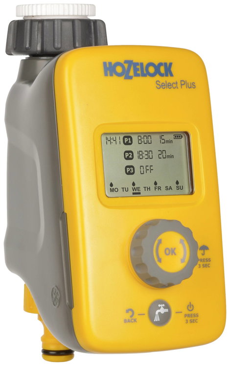 Hozelock Select Plus Controller 2224 0000 Öntözés vezérlő Elemekről üzemeltetett