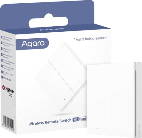 Aqara Vezeték nélküli fali kapcsoló WRS-R02 Fehér Apple HomeKit 3. kép