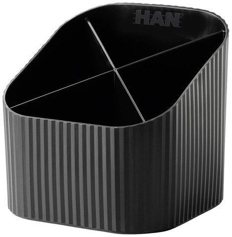 HAN Re-X-LOOP 17238-913 Tolltartó Fekete Rekeszek száma: 4 2. kép