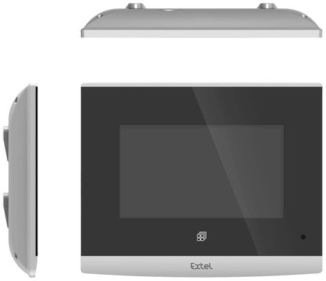 Extel COMPACT Videó kaputelefon Komplett készlet 5. kép