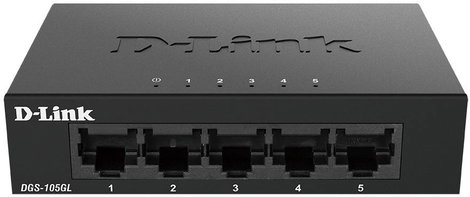 D-Link DGS-105GL/E Hálózati switch 5 port 1 GBit/s