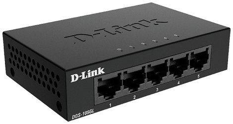 D-Link DGS-105GL/E Hálózati switch 5 port 1 GBit/s 4. kép