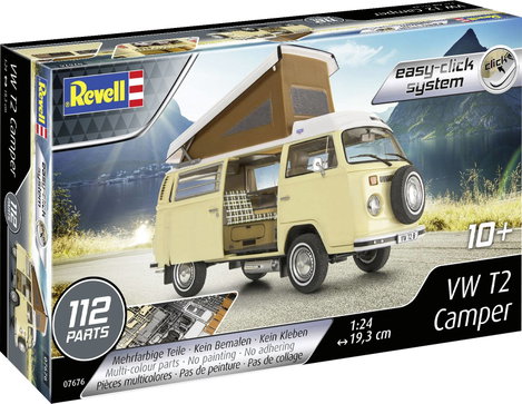 Revell RV 1:24 VW T2 Camper 1:24 Modell busz 10. kép