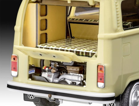 Revell RV 1:24 VW T2 Camper 1:24 Modell busz 5. kép