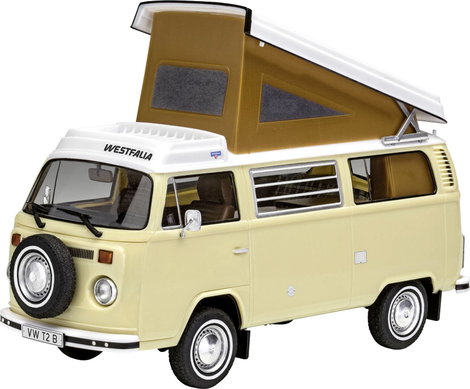 Revell RV 1:24 VW T2 Camper 1:24 Modell busz 9. kép