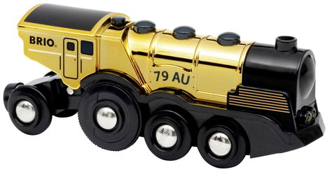 Brio 63363000 BRIO arany elemű mozdony fény és S 2. kép