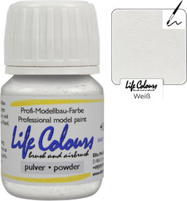 Elita LC030260 Modellvasút porfesték Fehér 30 ml