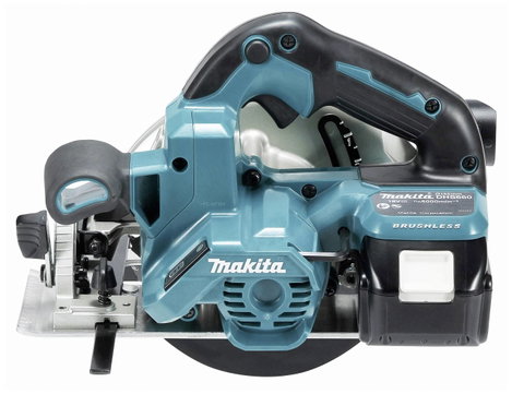Makita Akkus kézi körfűrész Vágási mélység max. (90°) 57 mm akku nélkül 18 V 4. kép