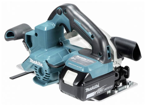 Makita Akkus kézi körfűrész Vágási mélység max. (90°) 57 mm akku nélkül 18 V 5. kép