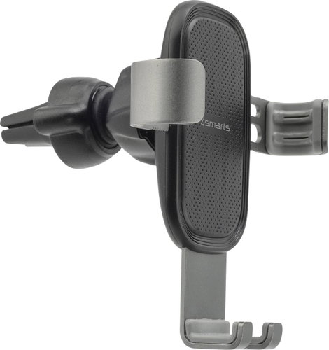 4Smarts 469302 Szellőzőrács Autós mobiltelefon tartó 360 °-ban forgatható 62 - 90 mm 4. kép